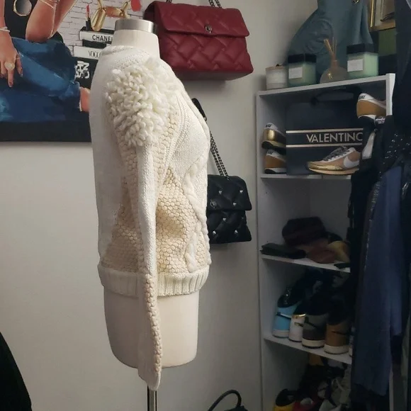 & Other Stories Chunky Cable Sweater Size XS - Picture 6 of 16